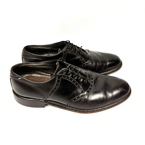 Vintage Footjoy Classic Golf Shoes Spikeless Black Oxford Men\'s 11 C  Nice